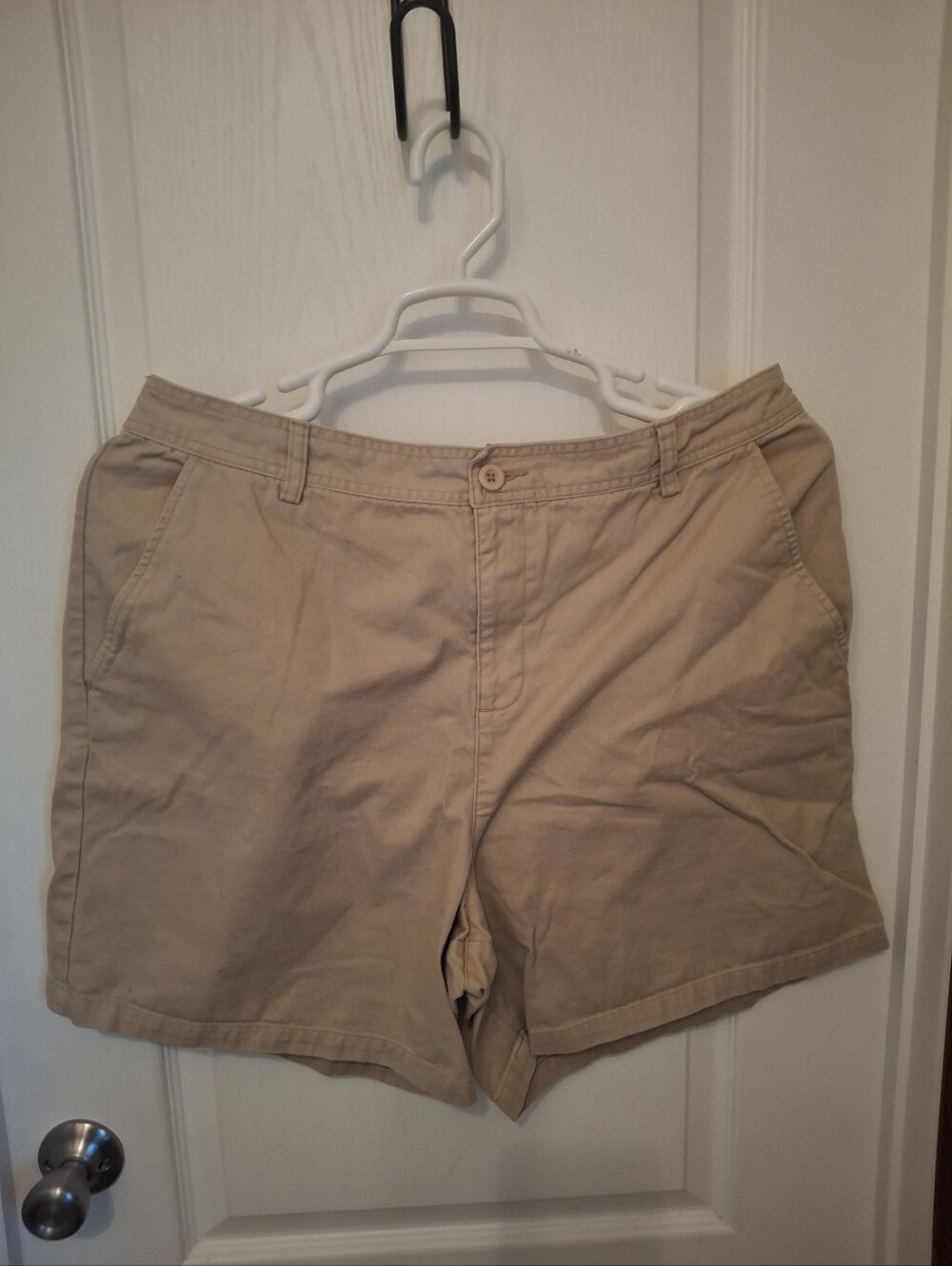 White Stag Beige/Tan Women's Bermuda Shorts